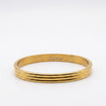 Cartier triple gold bracelet