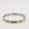 Cartier triple color bracelet