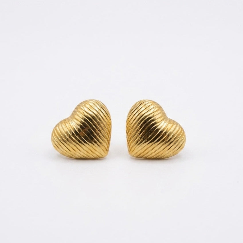 Heart earrings
