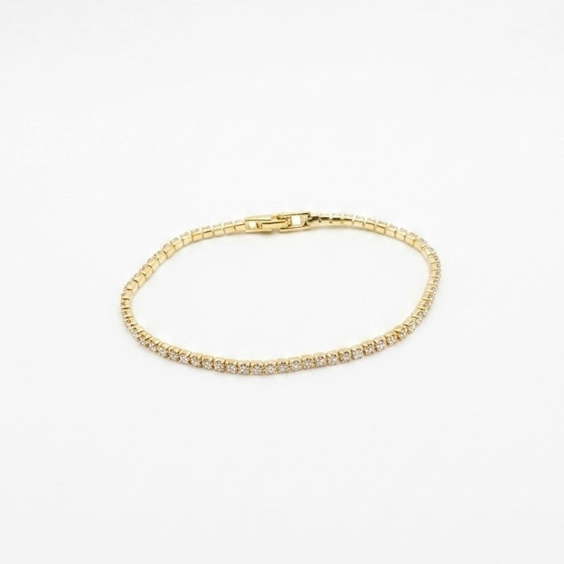 The Classic Gold Tennis Bracelet